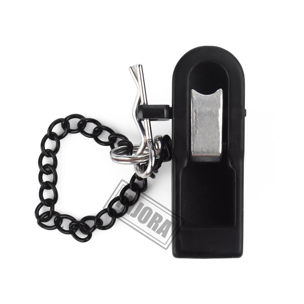 INJORA Metal Trailer Head Tow Hook Hitch Coupler for 1/10 RC Crawler