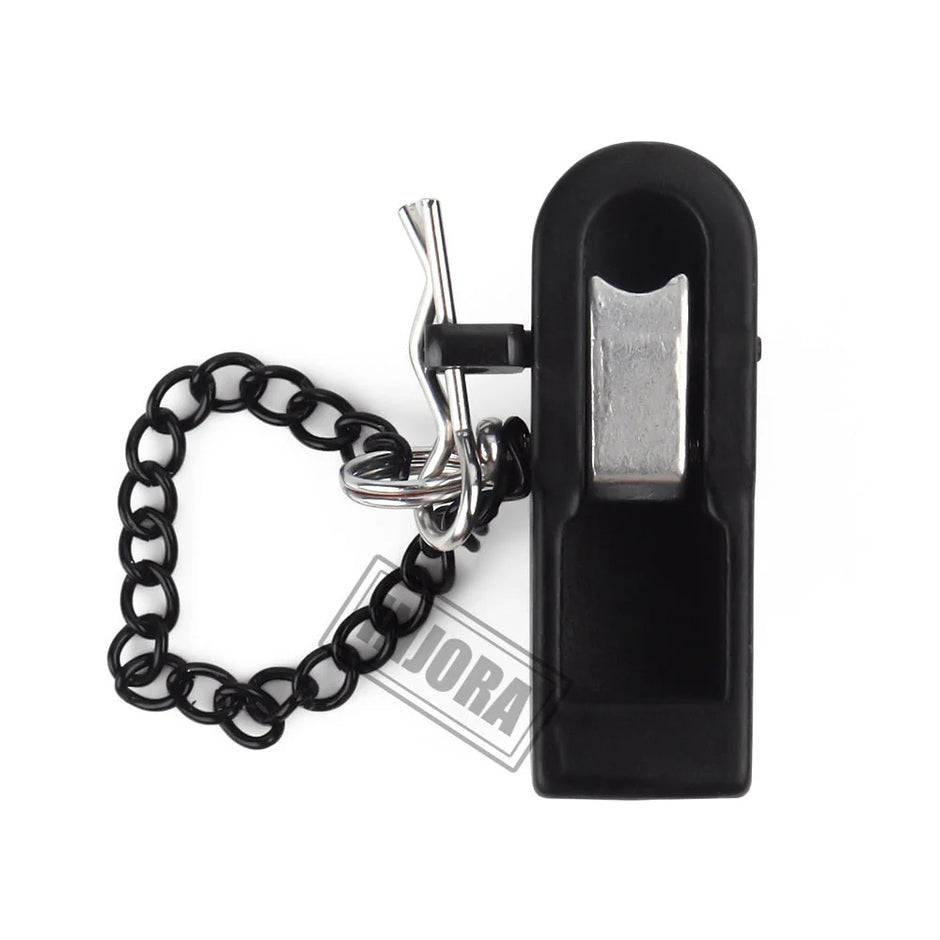 INJORA Metal Trailer Head Tow Hook Hitch Coupler for 1/10 RC Crawler