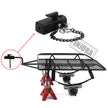 INJORA Metal Trailer Head Tow Hook Hitch Coupler for 1/10 RC Crawler