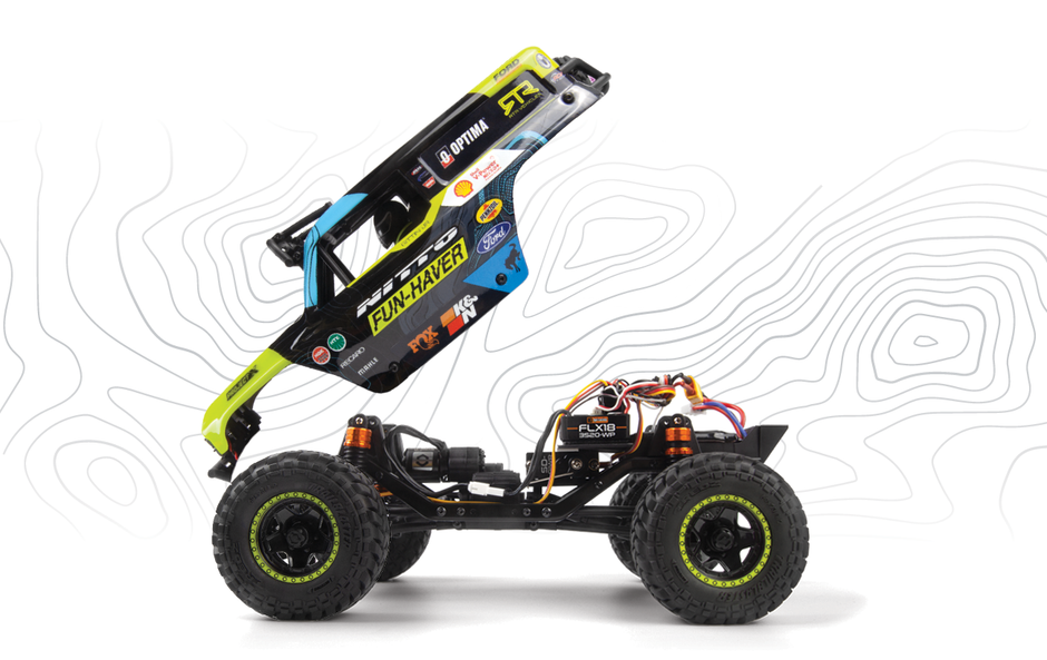 HPI Venture18 U4 Flux Brushless Ford Bronco 4400 1/18 RTR 4WD (VGJR)